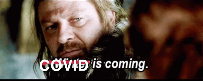 Chết cười với những meme về Covid-19 do fan tự chế từ ch&iacute;nh những series phim họ đang c&agrave;y dở - Ảnh 9.