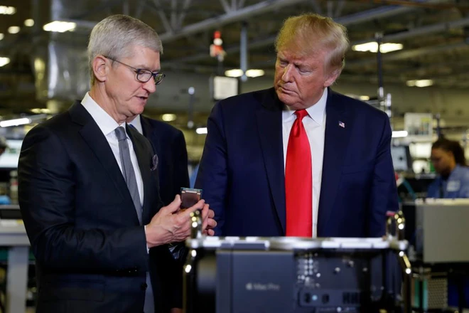 &Ocirc;ng Tim Cook sẽ tư vấn cho tổng thống Trump về kế hoạch mở cửa nền kinh tế Mỹ - Ảnh 1.