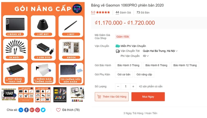 D&ugrave;ng thử bảng vẽ Gaomon 1060Pro: Gi&aacute; chỉ 600k nhưng trải nghiệm kh&ocirc;ng thua h&agrave;ng Wacom tầm 2 triệu, c&oacute; tin được kh&ocirc;ng? - Ảnh 2.