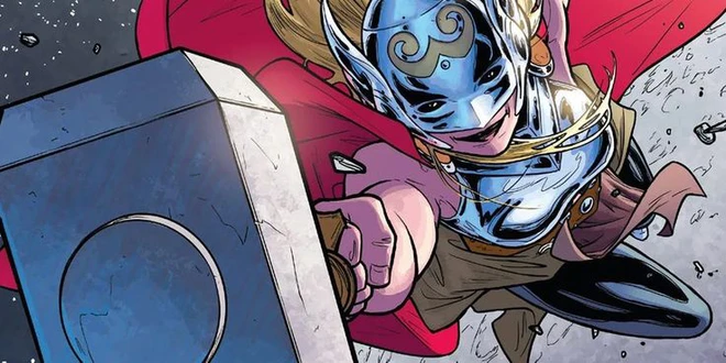 Điểm danh nh&acirc;n vật Marvel cầm được b&uacute;a Mjolnir: c&oacute; người ăn gian bằng c&aacute;ch một tay cầm b&uacute;a, một tay cầm đầu Thor - Ảnh 6.