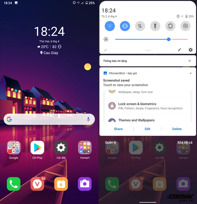 Cận cảnh VOS 3.0 vừa được Vsmart tung ra: Giao diện lột x&aacute;c, Android 10, nhiều ứng dụng mới - Ảnh 3.