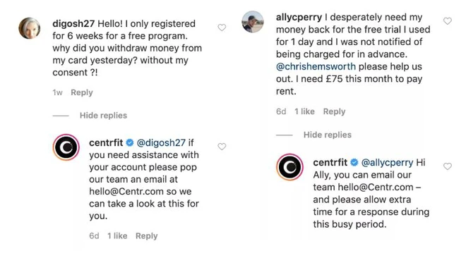 Ứng dụng tập gym của Chris Hemsworth bị n&eacute;m đ&aacute; tả tơi v&igrave; &acirc;m thầm t&iacute;nh ph&iacute; 99 USD/năm m&agrave; kh&ocirc;ng b&aacute;o trước cho người d&ugrave;ng - Ảnh 2.