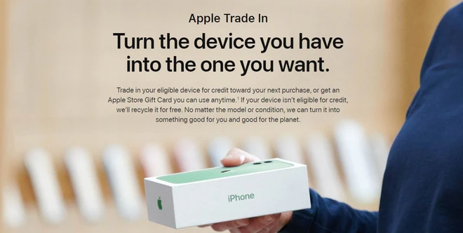 Apple ra mắt chương tr&igrave;nh đổi m&aacute;y cũ lấy iPhone mới, nhưng định gi&aacute; m&aacute;y Android thấp kh&ocirc;ng thể tưởng tượng nổi - Ảnh 1.