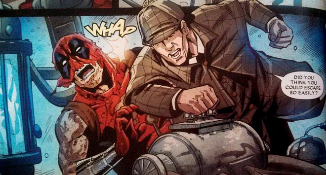 C&oacute; thể bạn chưa biết: Th&aacute;m tử lừng danh Sherlock Holmes từng ngăn chặn Deadpool hủy hoại vũ trụ Marvel - Ảnh 1.