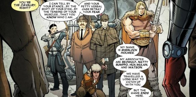 C&oacute; thể bạn chưa biết: Th&aacute;m tử lừng danh Sherlock Holmes từng ngăn chặn Deadpool hủy hoại vũ trụ Marvel - Ảnh 3.