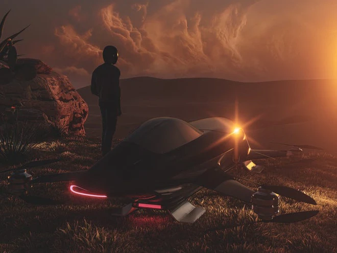 Hết đua xe tr&ecirc;n mặt đất, con người giờ lại muốn đua tr&ecirc;n trời: Tổ chức cuối 2020, d&ugrave;ng mẫu xe bay viễn tưởng n&agrave;y để thi đấu - Ảnh 10.