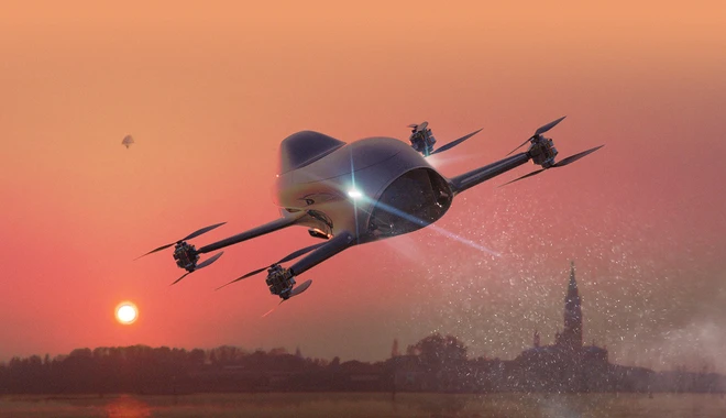 Hết đua xe tr&ecirc;n mặt đất, con người giờ lại muốn đua tr&ecirc;n trời: Tổ chức cuối 2020, d&ugrave;ng mẫu xe bay viễn tưởng n&agrave;y để thi đấu - Ảnh 1.