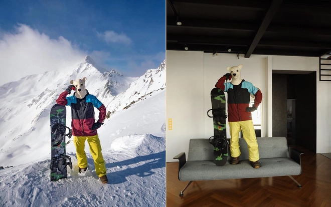 Kh&ocirc;ng thể ra ngo&agrave;i v&igrave; Covid-19, anh blogger tận dụng đồ vật trong nh&agrave; để m&ocirc; phỏng lại những bức ảnh du lịch của m&igrave;nh cho đỡ &ldquo;cuồng ch&acirc;n&rdquo; - Ảnh 2.