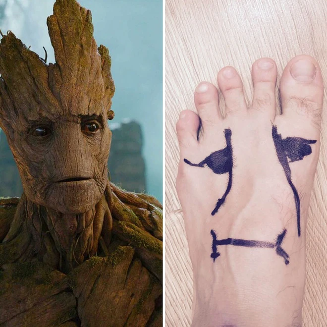 [Ch&ugrave;m ảnh vui] Chết cười với c&aacute;c &ldquo;th&aacute;nh cosplay gi&aacute; rẻ&rdquo; tận dụng mọi đồ vật trong nh&agrave; để m&ocirc; phỏng lại những cảnh phim bom tấn - Ảnh 25.