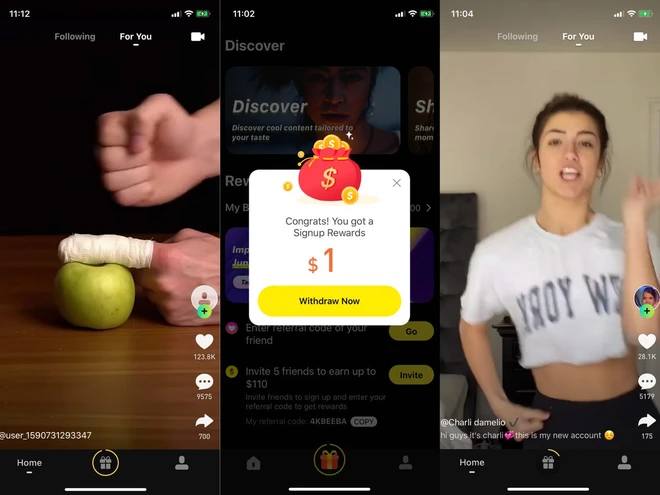 Ứng dụng nh&aacute;i TikTok trả tiền cho người xem video vừa đạt top 1 đ&atilde; bị gỡ bỏ tr&ecirc;n cả iOS v&agrave; Android  - Ảnh 1.