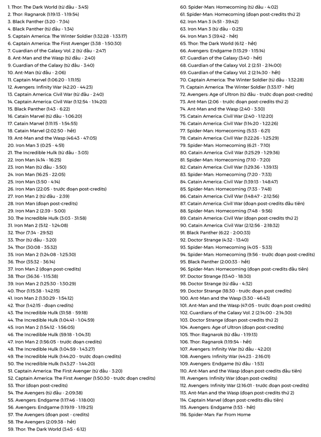 Th&aacute;n phục trước &ldquo;độ rảnh&rdquo; của fan Marvel: Sắp xếp từng cảnh phim trong 23 bom tấn MCU theo tr&igrave;nh tự thời gian cho dễ hiểu - Ảnh 5.