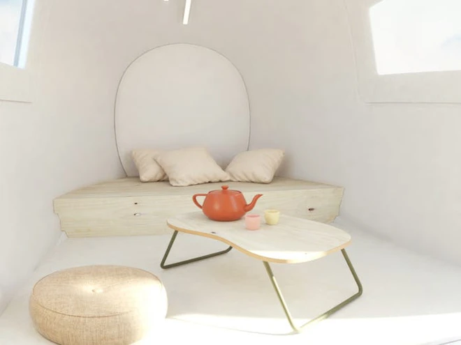 Nh&agrave; th&ocirc;ng minh tr&ocirc;ng như quả trứng, chứa g&igrave; b&ecirc;n trong m&agrave; rộng 6 m&eacute;t vu&ocirc;ng lại c&oacute; gi&aacute; tới 56.000 USD? - Ảnh 4.