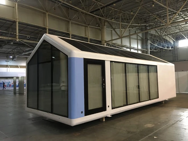 B&ecirc;n trong căn nh&agrave; th&ocirc;ng minh in 3D nhỏ m&agrave; c&oacute; v&otilde;: Đủ c&ocirc;ng nghệ để chống lại cả Covid-19 lẫn đại dịch Zombie - Ảnh 2.