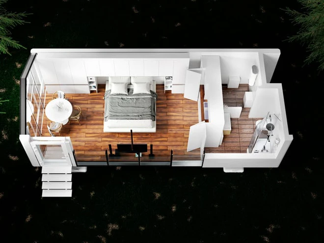 B&ecirc;n trong căn nh&agrave; th&ocirc;ng minh in 3D nhỏ m&agrave; c&oacute; v&otilde;: Đủ c&ocirc;ng nghệ để chống lại cả Covid-19 lẫn đại dịch Zombie - Ảnh 19.