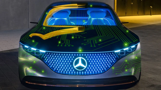 Mercedes hợp t&aacute;c với Nvidia để thiết kế &ocirc; t&ocirc; gừng c&agrave;ng gi&agrave; c&agrave;ng cay, c&agrave;ng đi l&acirc;u c&agrave;ng tự học được nhiều t&iacute;nh năng hay - Ảnh 1.