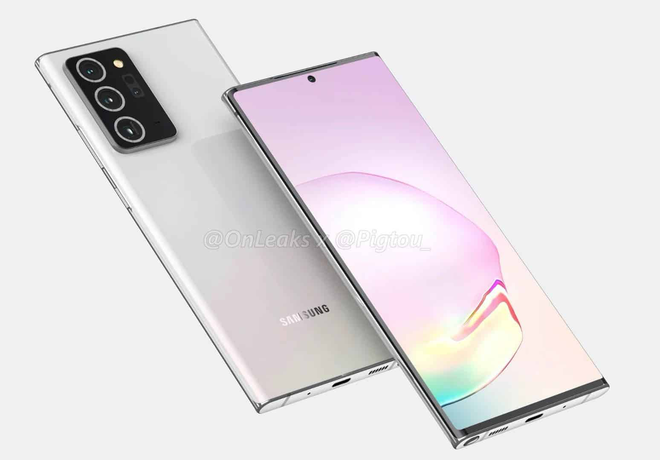 Samsung Galaxy Note 20  sẽ c&oacute; m&agrave;n h&igrave;nh cong, Note 20 c&oacute; m&agrave;n h&igrave;nh phẳng - Ảnh 1.