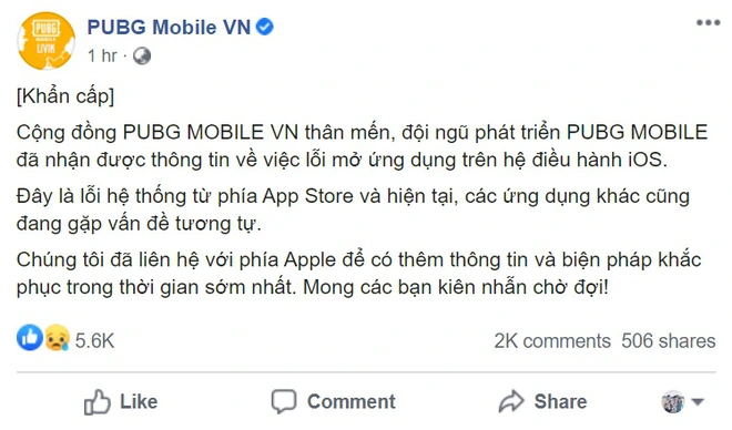 Giải game bị tạm ho&atilde;n chỉ v&igrave; lỗi crash ứng dụng của iOS - Ảnh 2.