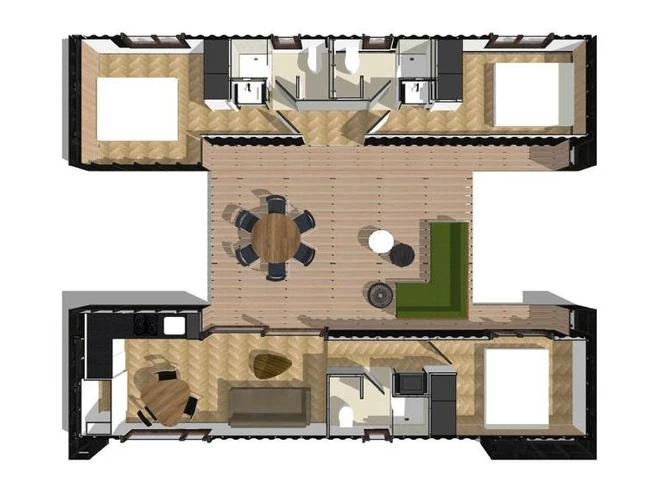 Đ&acirc;y l&agrave; mẫu nh&agrave; mini được l&agrave;m từ th&ugrave;ng xe container, tiện nghi đầy đủ lại c&ograve;n th&acirc;n thiện với m&ocirc;i trường, gi&aacute; hơn 1,1 tỉ đồng - Ảnh 9.