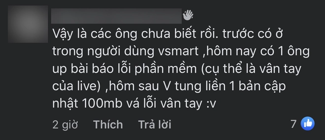 Vsmart ghi điểm nhờ c&aacute;ch chăm s&oacute;c kh&aacute;ch h&agrave;ng chỉ th&ocirc;ng qua 1 b&igrave;nh luận tr&ecirc;n mạng x&atilde; hội - Ảnh 4.