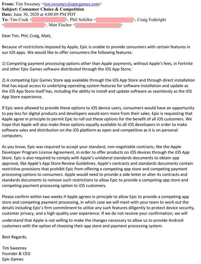 Apple bất ngờ đổ hết vai &aacute;c cho Epic Games, lập tức bị đ&aacute;p trả đầy đanh th&eacute;p - Ảnh 2.