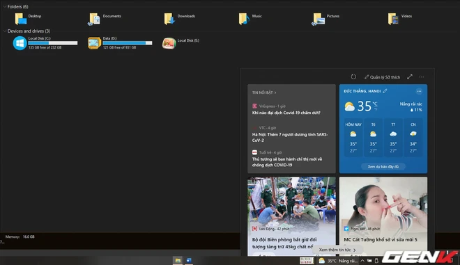 Bạn kh&ocirc;ng th&iacute;ch Microsoft Edge? Đ&acirc;y l&agrave; c&aacute;ch để bắt News and Interests mở bằng Chrome/Firefox... tr&ecirc;n Windows 10 - Ảnh 1.