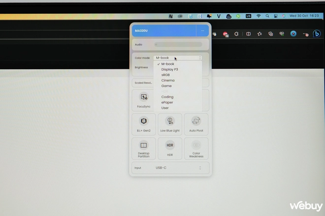 Chiếc màn hình đồ họa xứng đáng có trên bàn của bất cứ 'người dùng hệ Táo' nào- Ảnh 19. Chiếc màn hình đồ họa xứng đáng có trên bàn của bất cứ 'người dùng hệ Táo' nào- Ảnh 19.