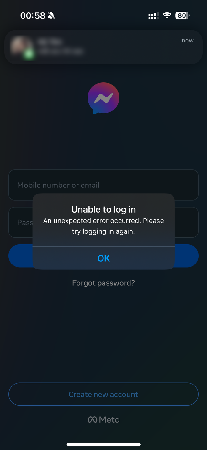 Nửa đêm, Facebook sập trên toàn cầu, Instagram, Threads cũng không thể truy cập- Ảnh 2. Nửa đêm, Facebook sập trên toàn cầu, Instagram, Threads cũng không thể truy cập- Ảnh 2.