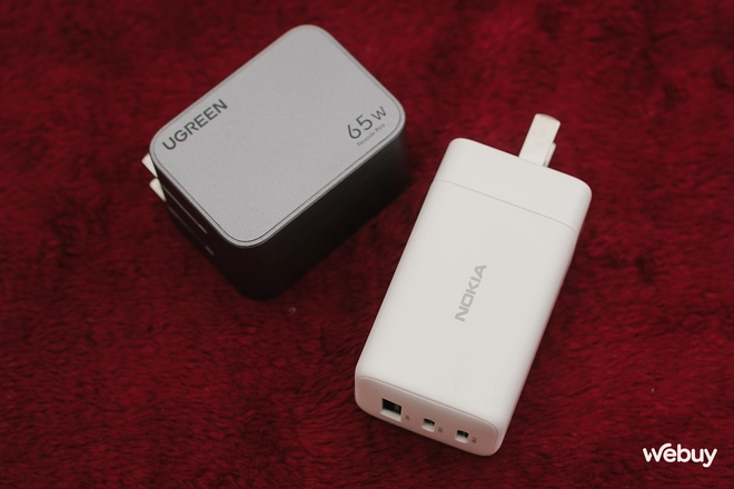 Thời oanh liệt nay còn đâu? Củ sạc Nokia 65W có 3 cổng, tặng kèm cáp, giá chỉ hơn 200.000 đồng mà không ai biết- Ảnh 11. Thời oanh liệt nay còn đâu? Củ sạc Nokia 65W có 3 cổng, tặng kèm cáp, giá chỉ hơn 200.000 đồng mà không ai biết- Ảnh 11.