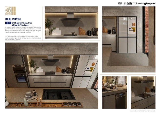 Không gian bếp xanh hoà quyện cùng đột phá công nghệ dành giải thưởng cuộc thi Thiết Kế Bếp Đẹp Việt Nam – Bespoke Be Home 2024- Ảnh 5. Không gian bếp xanh hoà quyện cùng đột phá công nghệ dành giải thưởng cuộc thi Thiết Kế Bếp Đẹp Việt Nam – Bespoke Be Home 2024- Ảnh 5.