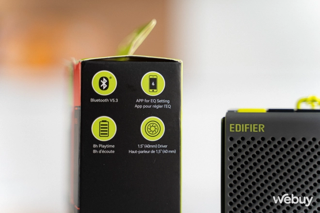 Mẫu loa bé tí lọt thỏm lòng bàn tay nhưng nghe nhạc hay, có app điều khiển, đổi EQ, pin “trâu” đến 8 tiếng đủ cả- Ảnh 2. Mẫu loa bé tí lọt thỏm lòng bàn tay nhưng nghe nhạc hay, có app điều khiển, đổi EQ, pin “trâu” đến 8 tiếng đủ cả- Ảnh 2.