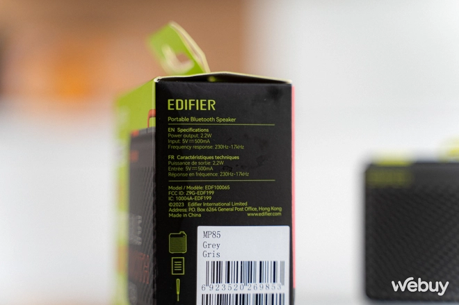 Mẫu loa bé tí lọt thỏm lòng bàn tay nhưng nghe nhạc hay, có app điều khiển, đổi EQ, pin “trâu” đến 8 tiếng đủ cả- Ảnh 3. Mẫu loa bé tí lọt thỏm lòng bàn tay nhưng nghe nhạc hay, có app điều khiển, đổi EQ, pin “trâu” đến 8 tiếng đủ cả- Ảnh 3.