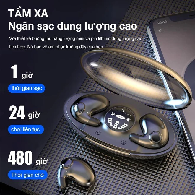 4 tai nghe vô hình siêu nhẹ, bám tai tốt dành cho người hậu đậu, giá chỉ từ 89.000đ vì đang sale- Ảnh 2. 4 tai nghe vô hình siêu nhẹ, bám tai tốt dành cho người hậu đậu, giá chỉ từ 89.000đ vì đang sale- Ảnh 2.