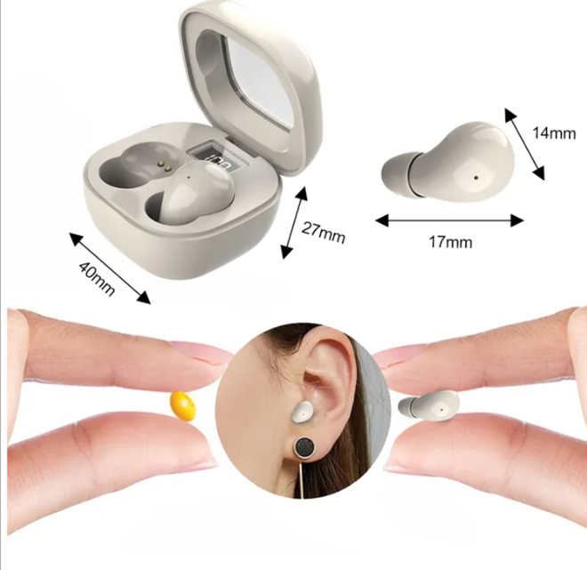 4 tai nghe vô hình siêu nhẹ, bám tai tốt dành cho người hậu đậu, giá chỉ từ 89.000đ vì đang sale- Ảnh 8. 4 tai nghe vô hình siêu nhẹ, bám tai tốt dành cho người hậu đậu, giá chỉ từ 89.000đ vì đang sale- Ảnh 8.