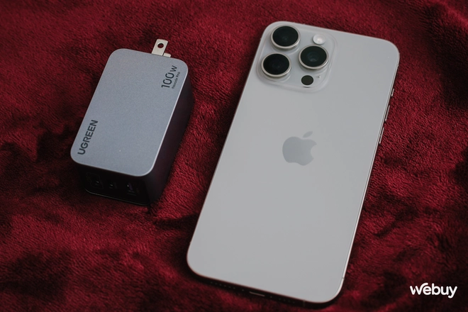 Củ sạc 100W nhỏ gọn nhất là đây chứ đâu: Thiết kế đẹp, 3 cổng sạc, sạc MacBook Pro ngon lành, giá ngày sale chưa tới 1 triệu đồng- Ảnh 14. Củ sạc 100W nhỏ gọn nhất là đây chứ đâu: Thiết kế đẹp, 3 cổng sạc, sạc MacBook Pro ngon lành, giá ngày sale chưa tới 1 triệu đồng- Ảnh 14.