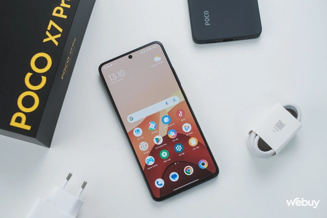 Đánh giá hiệu năng POCO X7 Pro: Chip Dimensity 8400 Ultra quá Đánh giá hiệu năng POCO X7 Pro: Chip Dimensity 8400 Ultra quá