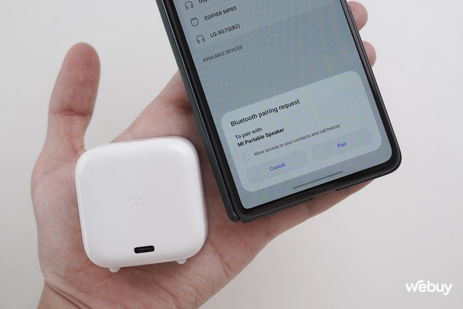 "Tuyển tập" loạt loa mini nhỏ gọn, giá chỉ từ hơn 100.000 đồng mà có thiết kế siêu đẹp, chất âm khá, pin nghe cả ngày không hết- Ảnh 4. "Tuyển tập" loạt loa mini nhỏ gọn, giá chỉ từ hơn 100.000 đồng mà có thiết kế siêu đẹp, chất âm khá, pin nghe cả ngày không hết- Ảnh 4.