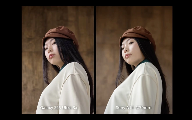 Youtuber so ảnh chụp chân dung bằng Galaxy S25 Ultra và máy ảnh Sony 150 triệu: Kết quả có bất ngờ?- Ảnh 4. Youtuber so ảnh chụp chân dung bằng Galaxy S25 Ultra và máy ảnh Sony 150 triệu: Kết quả có bất ngờ?- Ảnh 4.