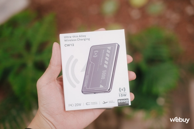 Lại là các pháp sư Trung Hoa: Bán pin dự phòng 5.000mAh giá 169.000 đồng mà thiết kế siêu mỏng nhẹ, có MagSafe 15W xịn như hàng chính hãng Apple- Ảnh 2. Lại là các pháp sư Trung Hoa: Bán pin dự phòng 5.000mAh giá 169.000 đồng mà thiết kế siêu mỏng nhẹ, có MagSafe 15W xịn như hàng chính hãng Apple- Ảnh 2.