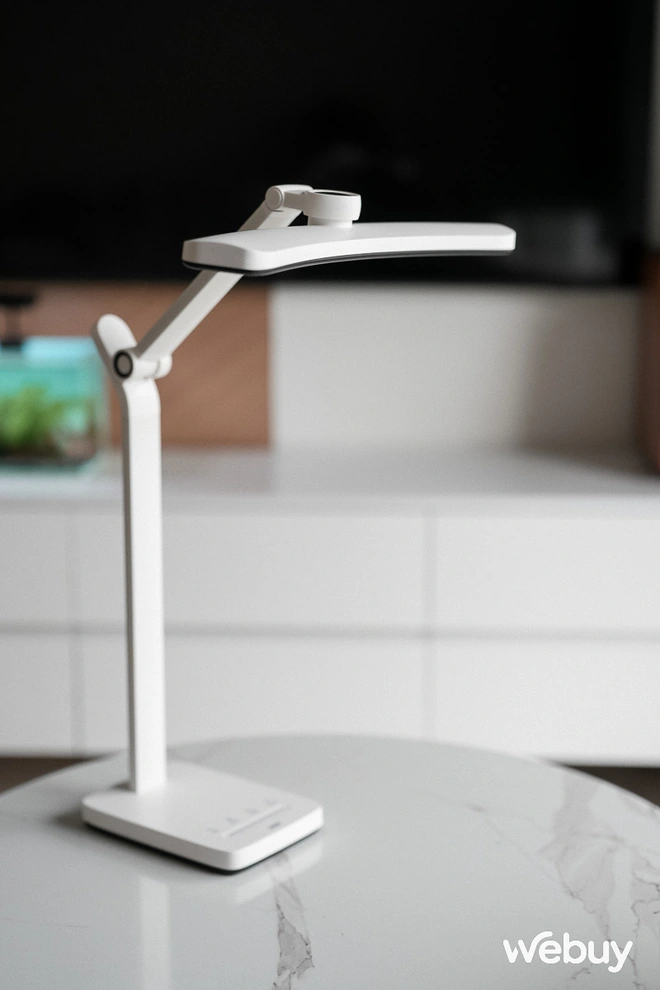 Đèn bàn chống cận sang xịn giá gần triệu có gì hay: Chỉ số hoàn màu cao, lọc ánh sáng xanh, 1300 lux, tích hợp đồng hồ Pomodoro, thêm tính năng tắt trễ thông minh- Ảnh 6. Đèn bàn chống cận sang xịn giá gần triệu có gì hay: Chỉ số hoàn màu cao, lọc ánh sáng xanh, 1300 lux, tích hợp đồng hồ Pomodoro, thêm tính năng tắt trễ thông minh- Ảnh 6.