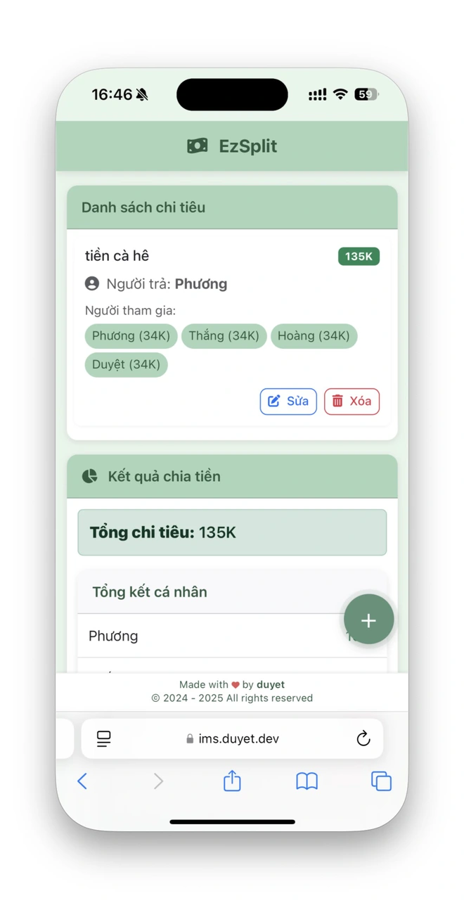 Đồng nghiệp than thở chuyện chia tiền ăn, tôi dùng Cursor AI code luôn ra trang web tính tiền Đồng nghiệp than thở chuyện chia tiền ăn, tôi dùng Cursor AI code luôn ra trang web tính tiền