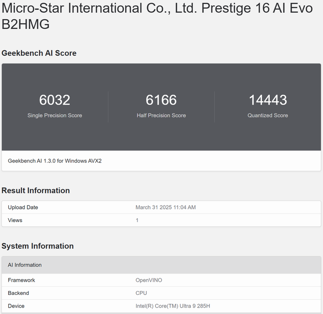 Đây là MSI Prestige 16 AI Evo thế hệ mới: Laptop không dùng GPU rời nhưng vẫn chơi được cả Assassin's Creed Shadows lẫn Black Myth: Wukong- Ảnh 23. Đây là MSI Prestige 16 AI Evo thế hệ mới: Laptop không dùng GPU rời nhưng vẫn chơi được cả Assassin's Creed Shadows lẫn Black Myth: Wukong- Ảnh 23.