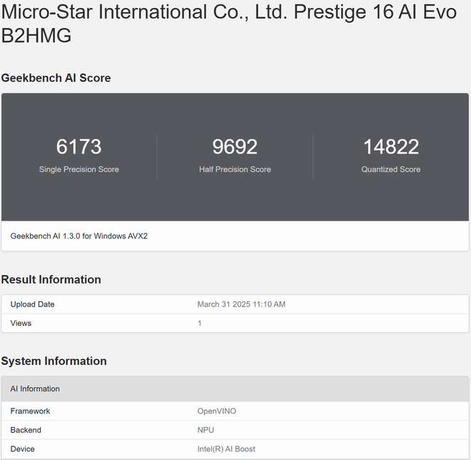 Đây là MSI Prestige 16 AI Evo thế hệ mới: Laptop không dùng GPU rời nhưng vẫn chơi được cả Assassin's Creed Shadows lẫn Black Myth: Wukong- Ảnh 25. Đây là MSI Prestige 16 AI Evo thế hệ mới: Laptop không dùng GPU rời nhưng vẫn chơi được cả Assassin's Creed Shadows lẫn Black Myth: Wukong- Ảnh 25.