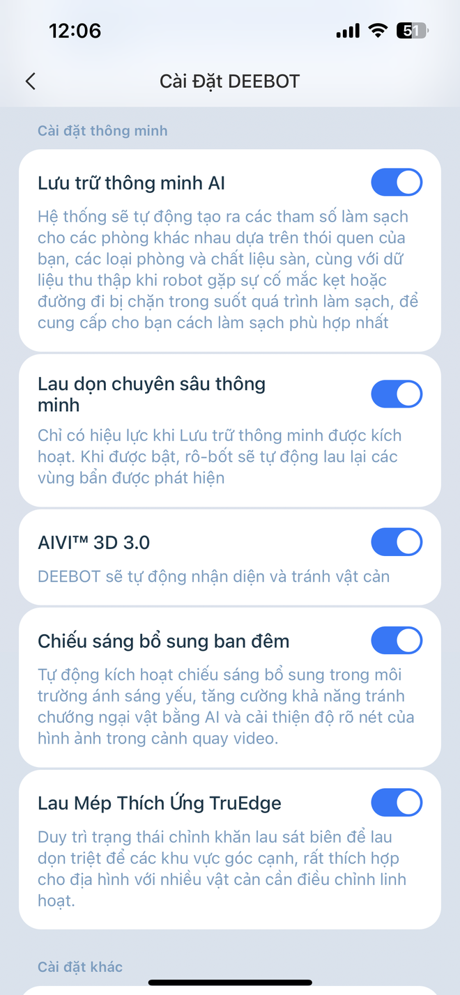 Dùng thử Ecovacs Deebot T80 OMNI: Hút mạnh 18k Pa, lau bằng con lăn thò thụt, tự tách nước bẩn, giặt sấy nóng, thêm camera an ninh, giá hơn 18 triệu- Ảnh 23. Dùng thử Ecovacs Deebot T80 OMNI: Hút mạnh 18k Pa, lau bằng con lăn thò thụt, tự tách nước bẩn, giặt sấy nóng, thêm camera an ninh, giá hơn 18 triệu- Ảnh 23.