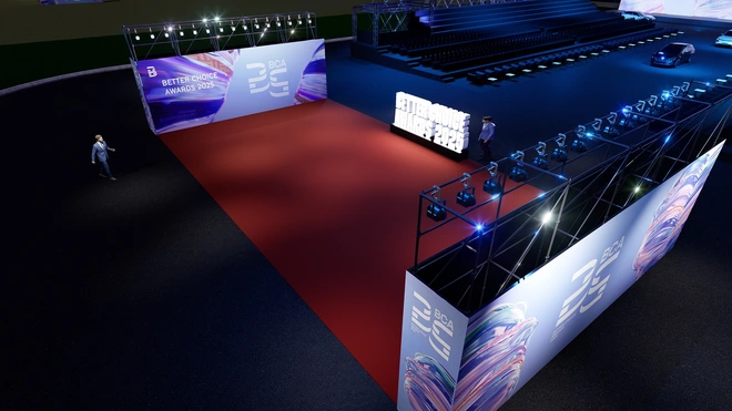 Bật mí không gian "tương lai" của Gala trao giải Better Choice Awards 2025: Từ robot, ô tô chạy lên sân khấu tới những màn trình diễn bùng nổ- Ảnh 2. Bật mí không gian "tương lai" của Gala trao giải Better Choice Awards 2025: Từ robot, ô tô chạy lên sân khấu tới những màn trình diễn bùng nổ- Ảnh 2.
