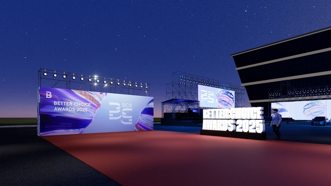 Bật mí không gian "tương lai" của Gala trao giải Better Choice Awards 2025: Từ robot, ô tô chạy lên sân khấu tới những màn trình diễn bùng nổ- Ảnh 4. Bật mí không gian "tương lai" của Gala trao giải Better Choice Awards 2025: Từ robot, ô tô chạy lên sân khấu tới những màn trình diễn bùng nổ- Ảnh 4.