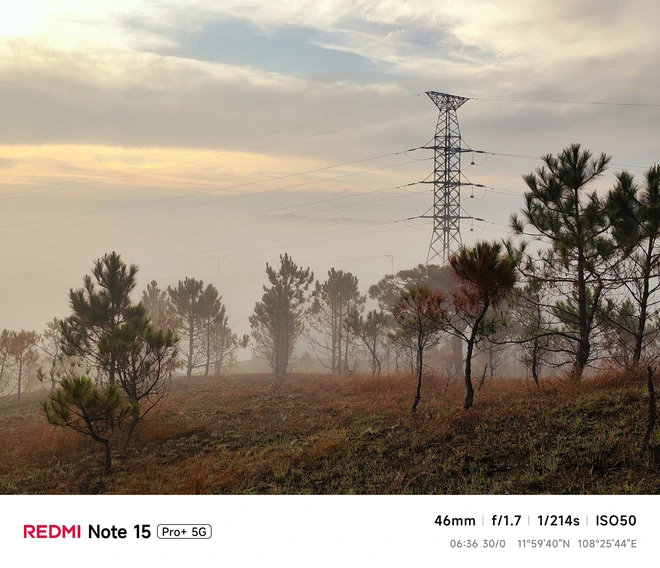 Hoa mai anh đào, mây, sương mù và REDMI Note 15 Pro - Ảnh 9.