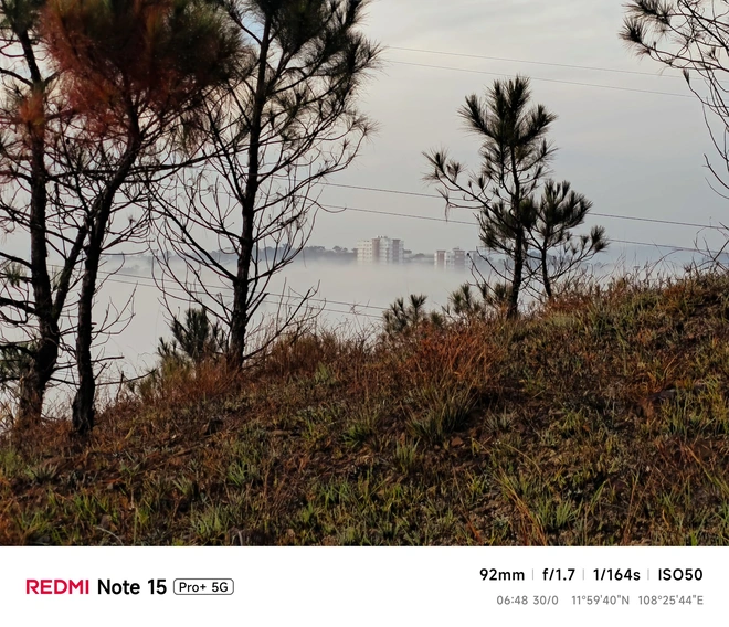 Hoa mai anh đào, mây, sương mù và REDMI Note 15 Pro - Ảnh 10.