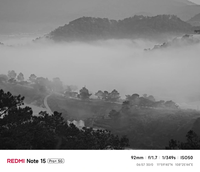 Hoa mai anh đào, mây, sương mù và REDMI Note 15 Pro - Ảnh 18.