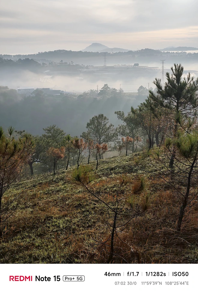 Hoa mai anh đào, mây, sương mù và REDMI Note 15 Pro - Ảnh 22.