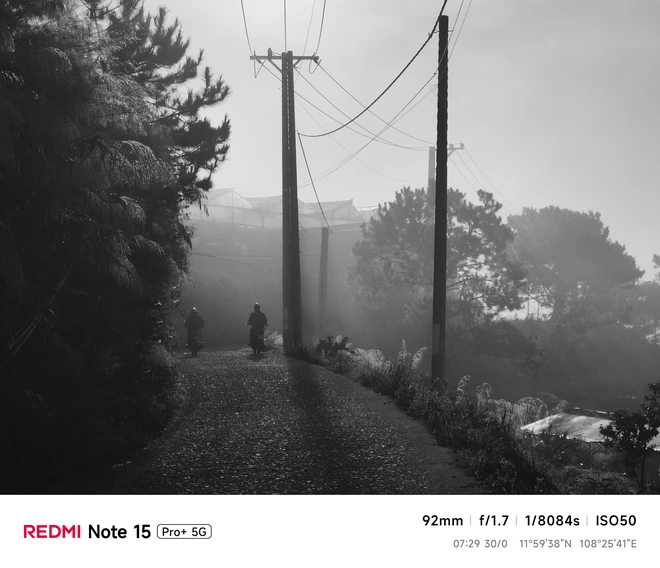 Hoa mai anh đào, mây, sương mù và REDMI Note 15 Pro - Ảnh 54.